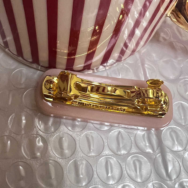 Hair Clips Barrettes Hair Clip High-quality Zhao Lusi Internet Celebrity Same Style Versatile Edge Bangs Spring Side H250318
