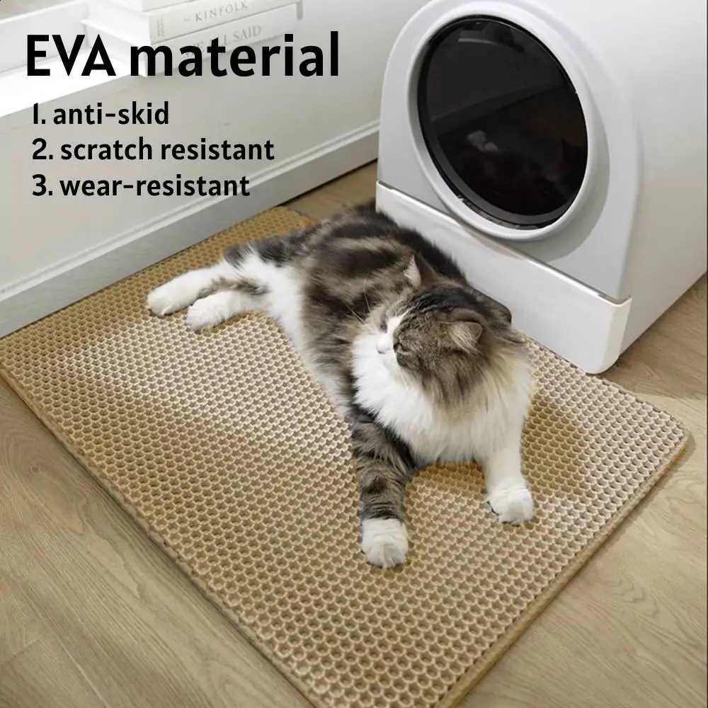 Toua Choice doublelayer EVA cat lamp pad bed large 75cm waterproof sand basin filter dog pet product accessories 250312