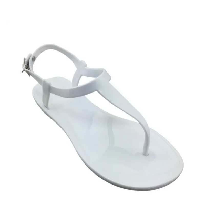 New Arrival Summer Simple Ladies Jelly Shoes Fashion Flat Outdoor Beach Leisure Multi-color Womens Sandals Comfortable Womens Sandals T250318