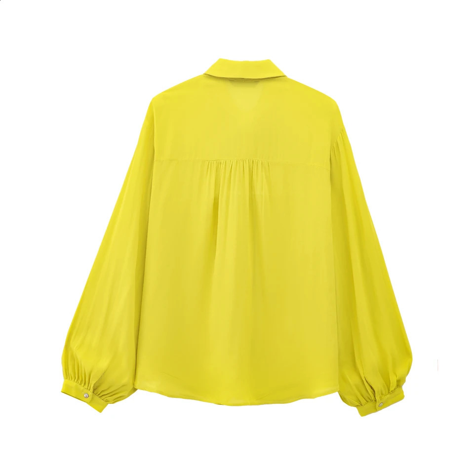Trafshe Solid Long Sleeve Womens Clothing Elegant Bow Pullover Shirt Office Full Match Top and 3564063 250312