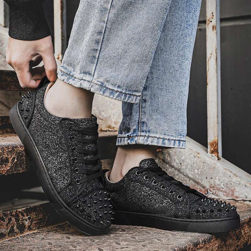 2025 new men's casual leather board men's high-quality classic comfortable breathable designer fashionable men's casual shoes
