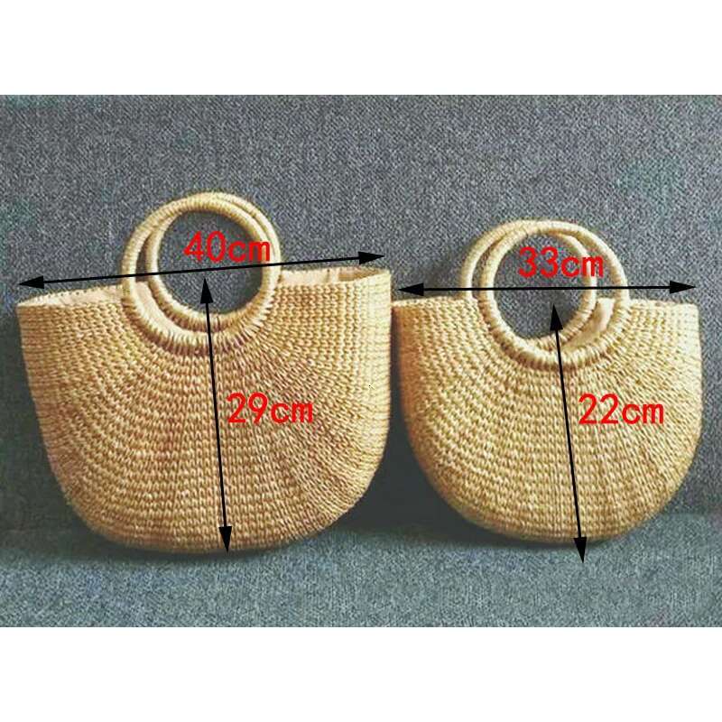 2020 New High Quality Tassel Rattan Bag Beach Straw Totes Bag Bucket Summer Bags With Tassels Women Handbag Braided