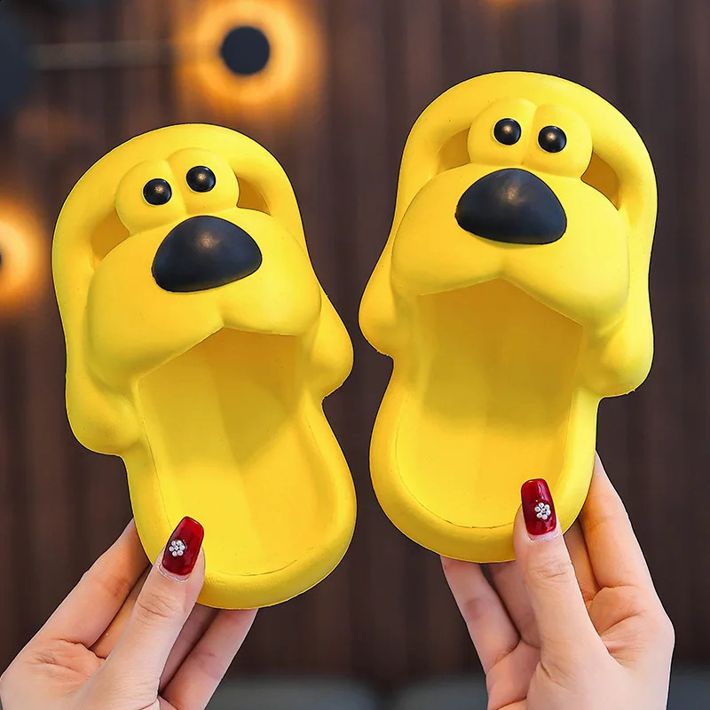 puppy mules slippers for s rens summer slides shoes toddler girl boy flipflops animal er EVA slippers 250318