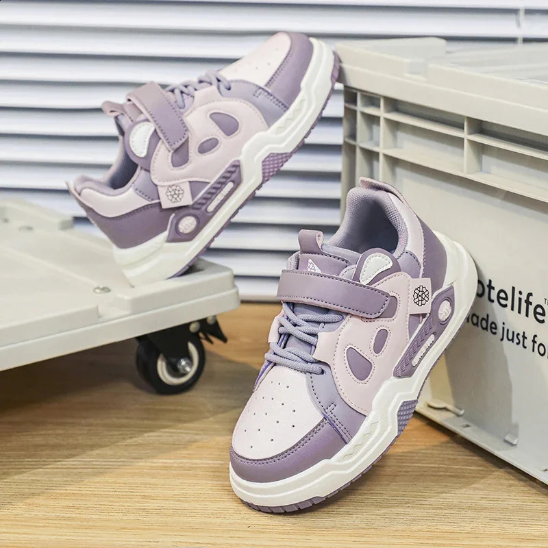 Fashion Mesh Breathabl Kids Sport Shoes Boys Sneakers Spring Summer Children Girls Outdoor Running Shoes Non Slip Board Shoes 250319