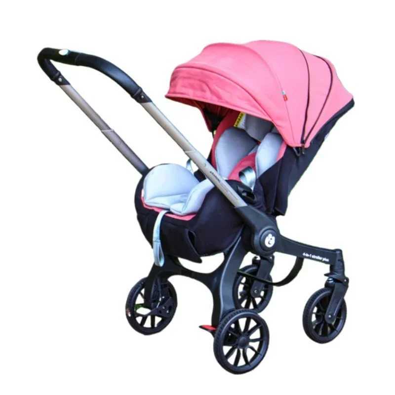4-in-1 multifunctional newborn stroller Lightweight foldable car seat Two-way high-view baby stroller Infant Carrier Z250319