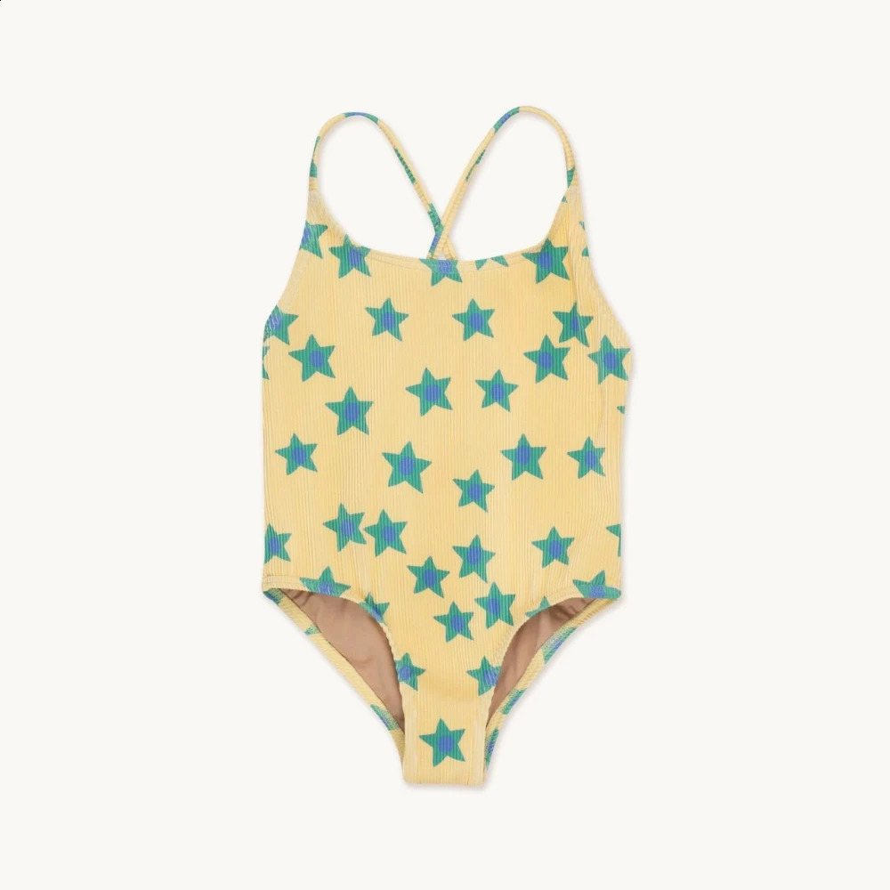 Kids Swimsuit 25 Summer TC Baby Swim Clothes Girls One-Piece Swimsuit Boys Beach Resort Swim Trunks 250319