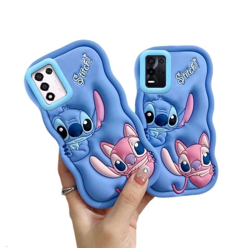 Cartoon Soft Silicone Cover for Samsung Galaxy S24 S23 Ultra S22 Plus S21 S20 FE A15 A55 3D Cute Phone Case