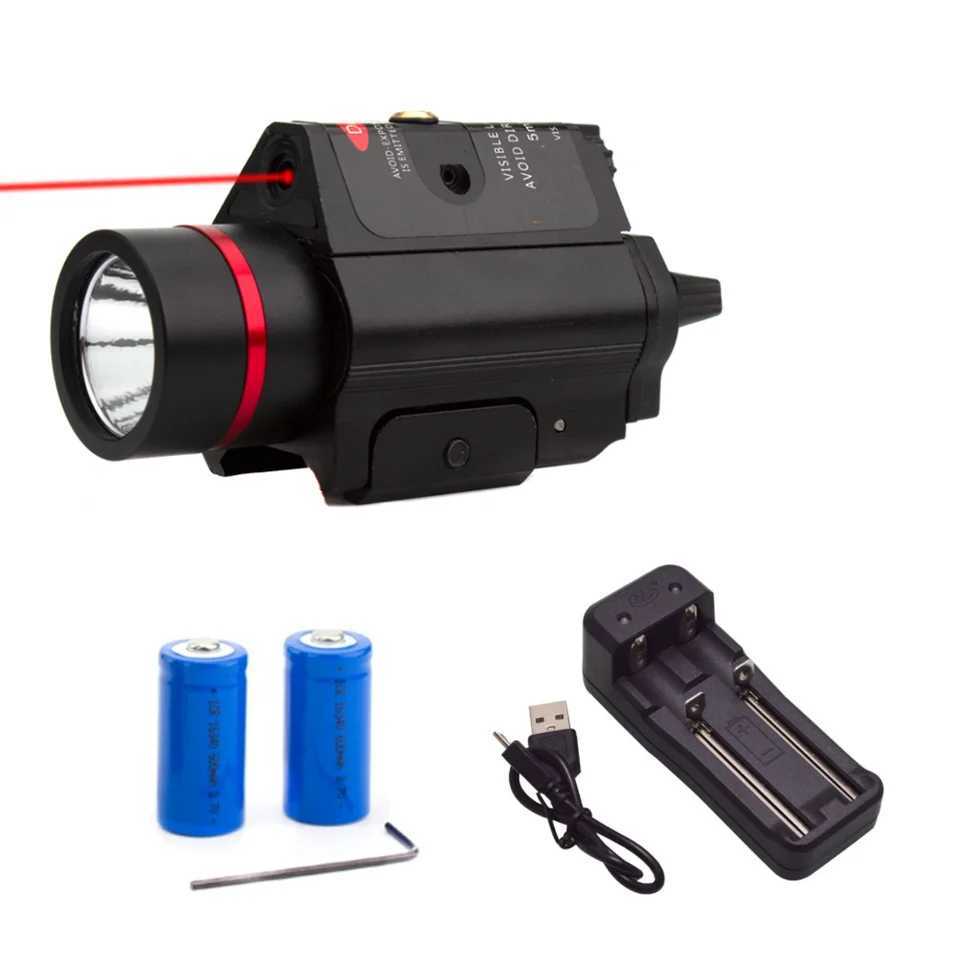 Laser light combination red dot laser vision combination integrated laser flashing light laser vision X250319