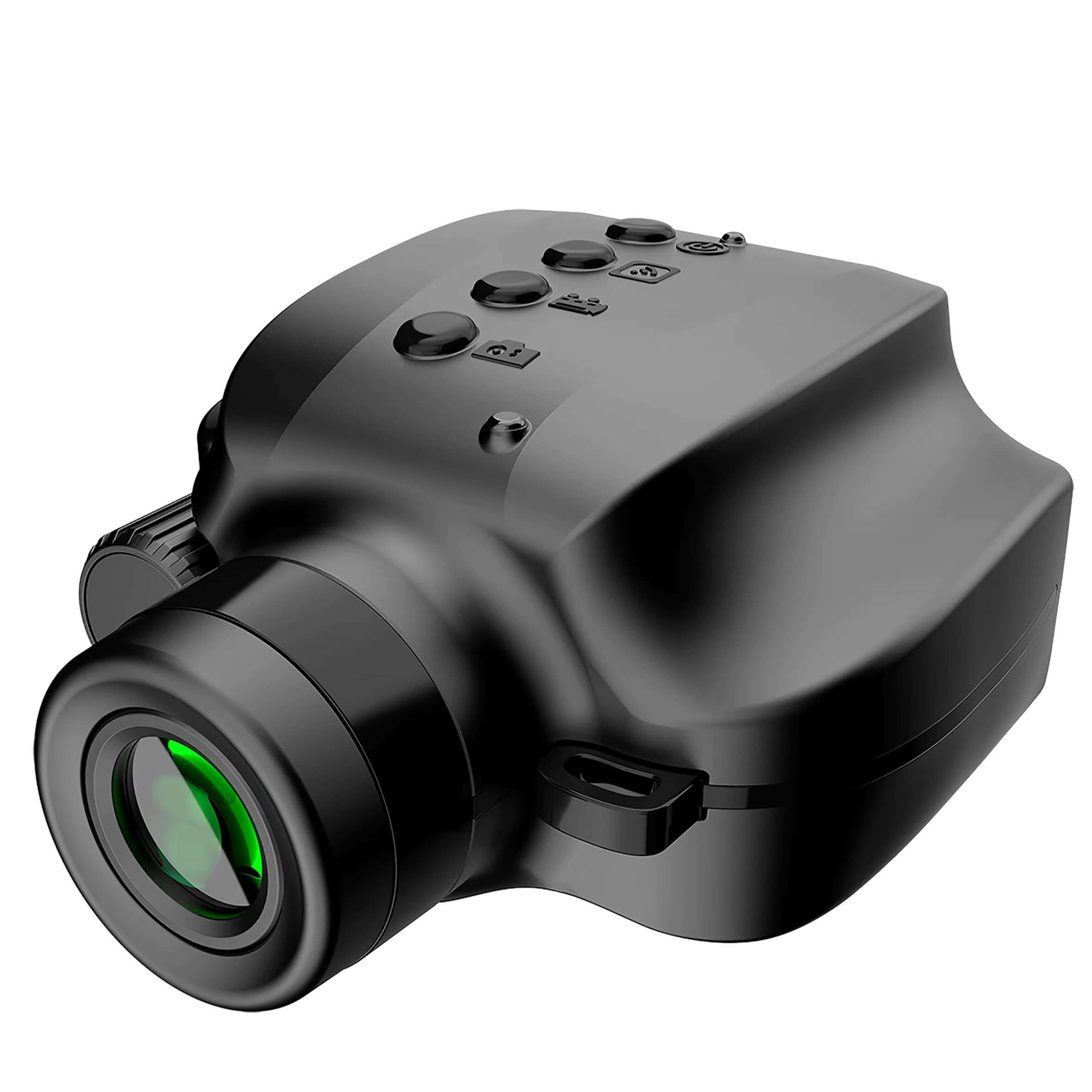 New Digital Video Camera with BAK4 Prism Optical Monocular Telescope IPX7 High Resolution for Hunting Birding Matches