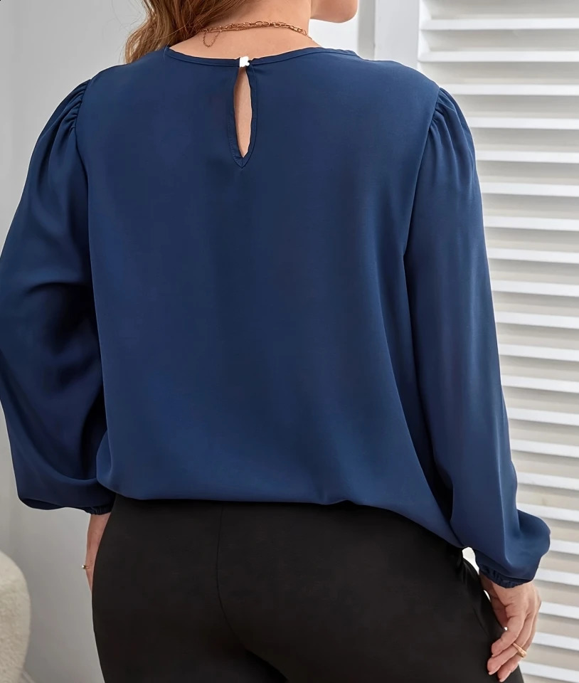 Plus SizeTemperament Blouse Casual Loose Woman Shirt Elegant Short Sleeve Weekday 250319