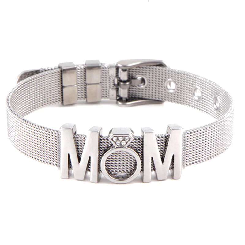 High Quality Stainless Steel Mesh Bracelets Bangles Heart Keeper Charms Bracelet for European Woman Men Gifts Wholesale