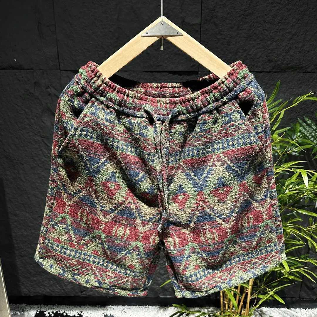 Summer Men Fashion Shorts 3D Vintage Floral Printing Clothing Boys Kids Casual Hawaii Vacation Shorts Male Vintage Beach Shorts W250319