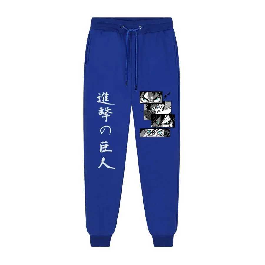 Fashionable Anime Attack on Titan Fashion Printed Multi-Color Casual Pants Harajuku Mens Pants Daily Jogging Pants S-3XL X250319