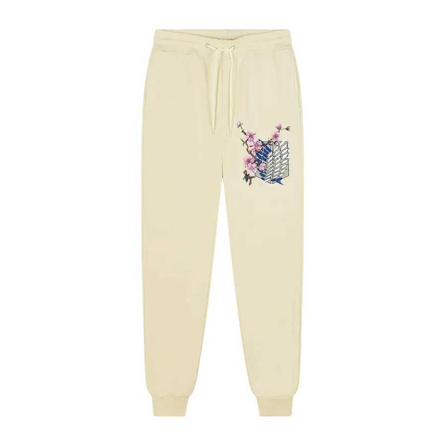 Autumn and Winter New Mens Jogging Pants Attack on Titan Printed Trousers Daily High Street Casual Fleece Sweatpants S-3XL X250319