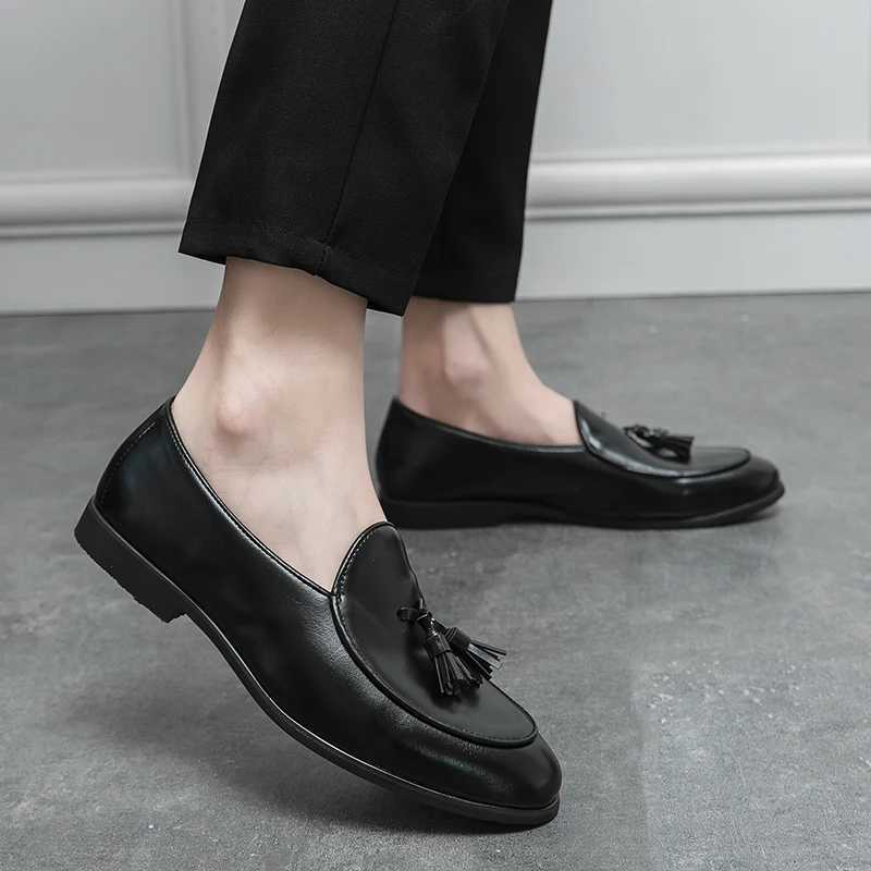 Men Formal Shoes Tassel LoafersXJ250319