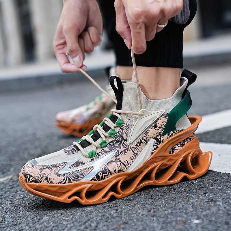 2025 new men's sports shoes, men's casual tennis shoes, coaching competition, breathable designer, fashionable running shoes for women