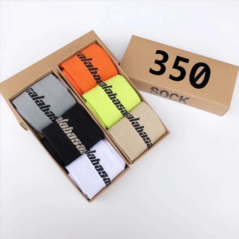 1 piece=3 pairs Fashion mens cotton SOCKS ladies streetwear Ins Crew SOCKS hip hop Calabasas SOCKS skateboard SOCKS X250319