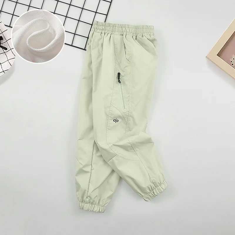 Childrens shock-absorbing pants for spring and autumn boys pants new teenagers outdoor sports pants waterproof casual pantsT250318