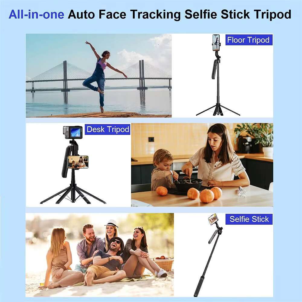 360 Rotation Wireless Remote Control 1.8M Sticks Tripod Stand C12 Aluminum Alloy Live Streaming Tetrapod Selfie Stick