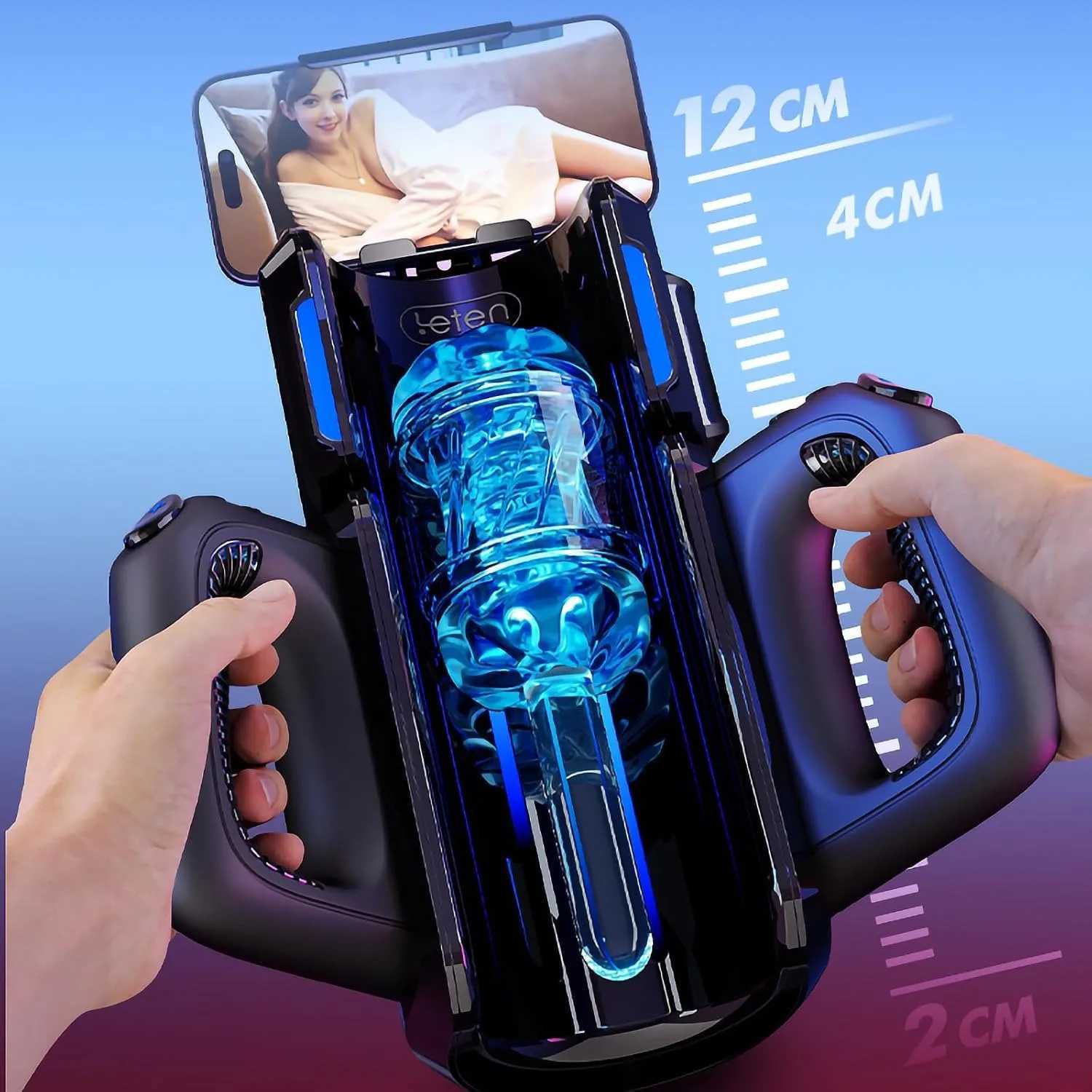 King Pro Pushing Mens Mother Size Pocket Cat Tight Vagina Anus Mens Electric Hand No Bj Automatic Scratch Adult ToyXJ250319