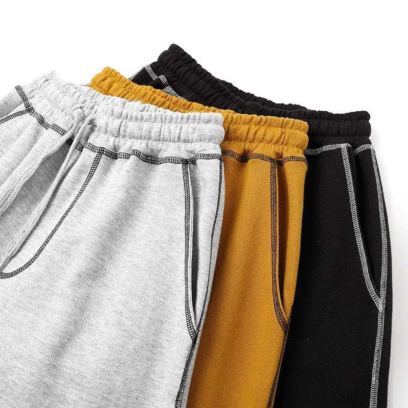 Youth boys sports pants casual loose straight pants childrens spring and autumn 2025 new cotton daily full set of childrens sports pantsT250318