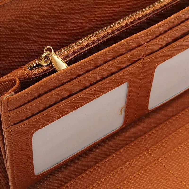 Hollow pattern retro wallet womens wallet PU leather bag womens wallet and wallet retro long wallet 250317