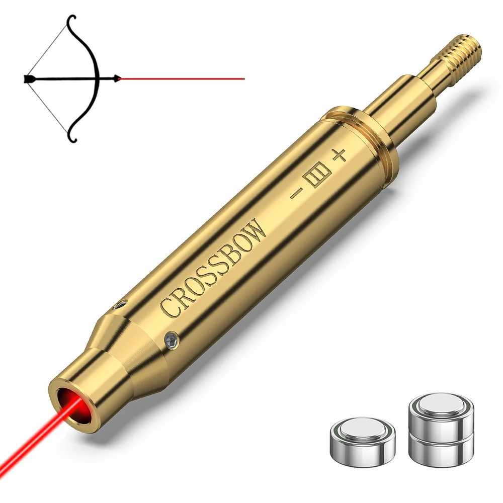Arrow Laser Sight Tactical Archer Aperture Aiming Red Dot Laser for Composite Bow Aperture Meter for Tactical Shooting Hunting X250319