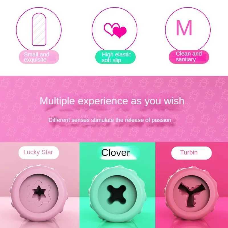 Male Masturbator Cup Manual Silicone Portable Sucking Airplane Cup Soft Vagina Blowjob Pocket Pussy Masturbation Sex Toy For Men W250319