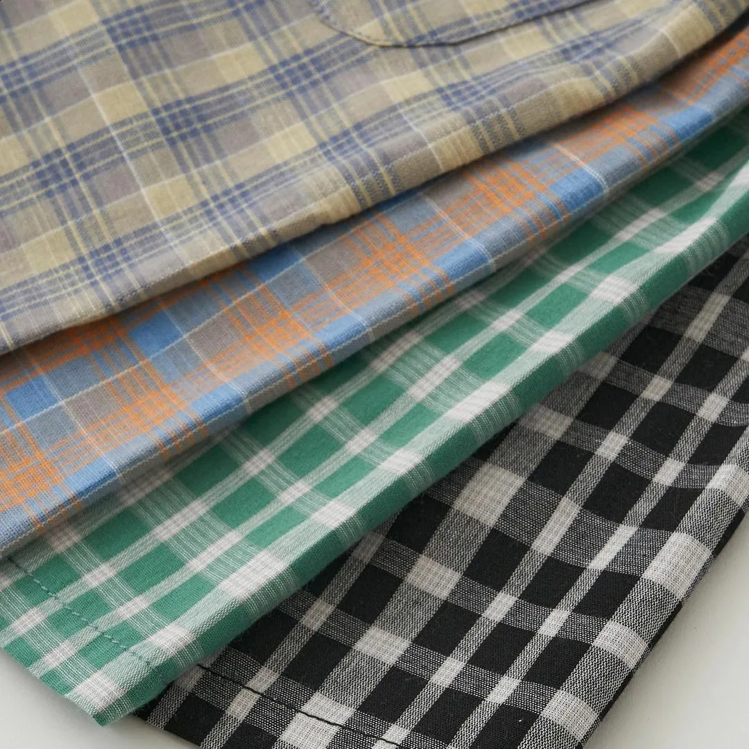 Arrival Summer Casual Toddler Shorts Baby Boy Plaid Short Pants All-match Cotton Comfortable Loose Kid Girl Shorts 250319