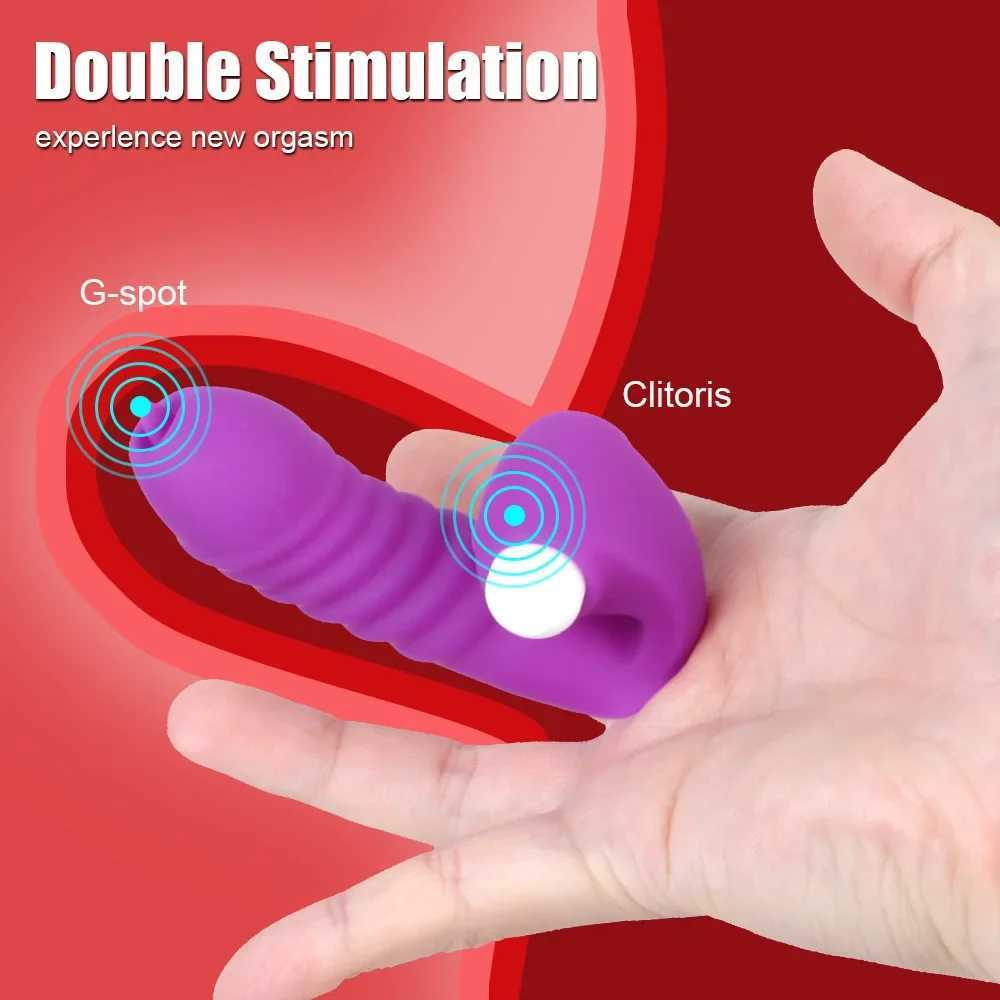 Finger set vibrator female masturbator Clit tongue stimulating licking massager sex exotic accessories female sex toys 18 W250319