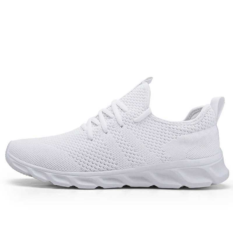 Hot selling lightweight running shoes comfortable and casual mens sports shoes breathable and non slip outdoor walking mens sports shoes Z250319