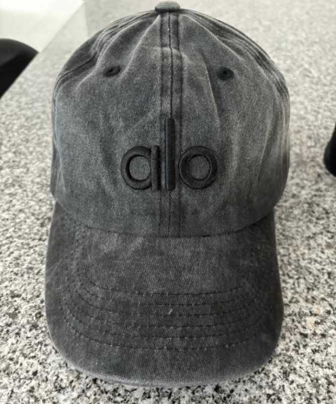 Ball Caps Yoga Washed Denim Hat Embroidery Cotton Sun Baseball Cap H250318