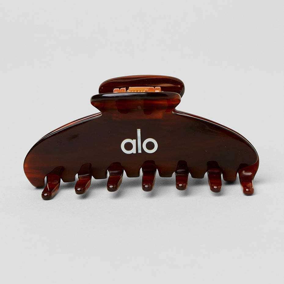 Hair Clips Barrettes Claw Shaped Clip Korean Edition Accessories Female Double Ears Hollow Acetate Grasp Rear Head Top Disc Tail H250318