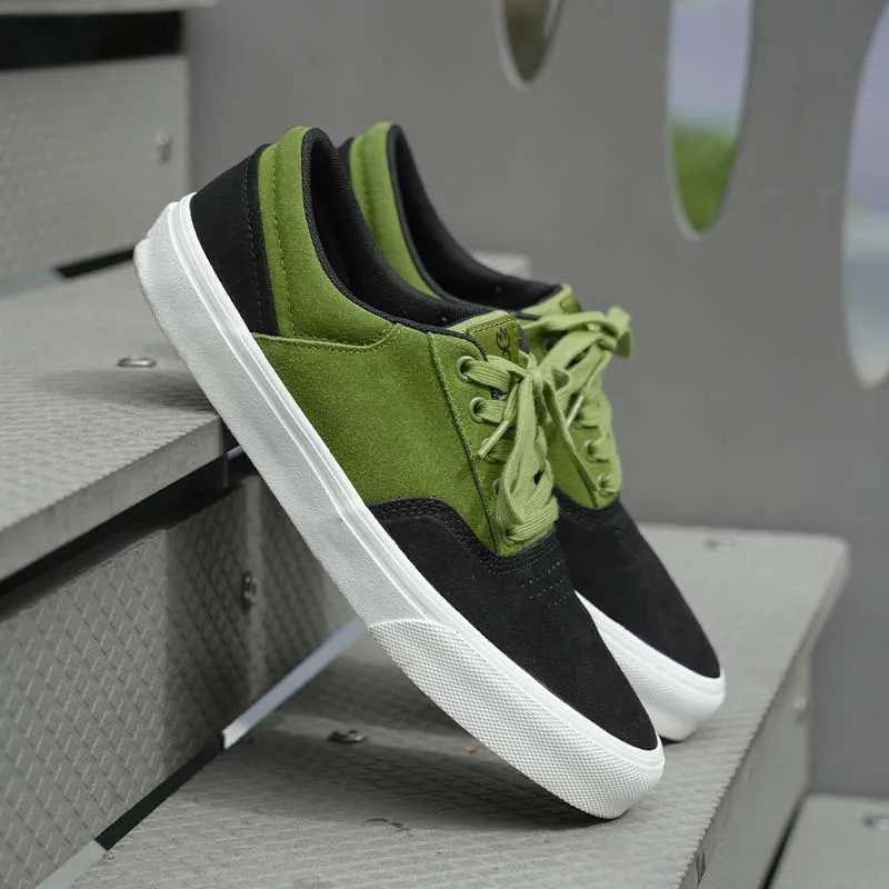 Joiint Classic Suede Skateboarding Shoes Neutral Vcani Rubber Outsole Low Top Sneakers Lace Closed Sneakers Zapatillas Y250318