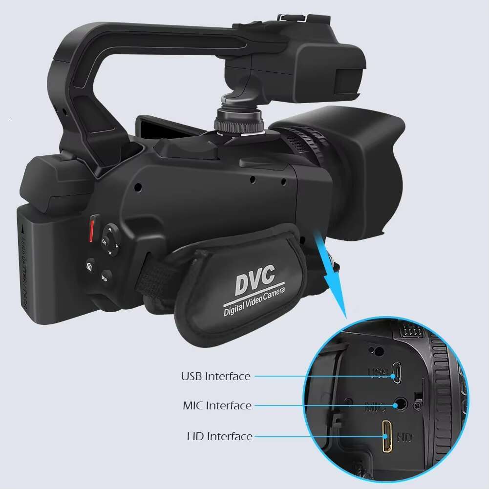 Supply 4K High-definition Digital Camera Professional Video Camcorder