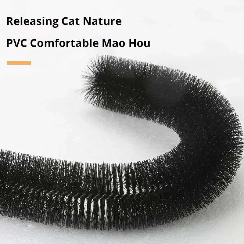 Cat toy arch selfservice beauty and baby friendly felt with massage friction brush scratch pad cat interactive 250312