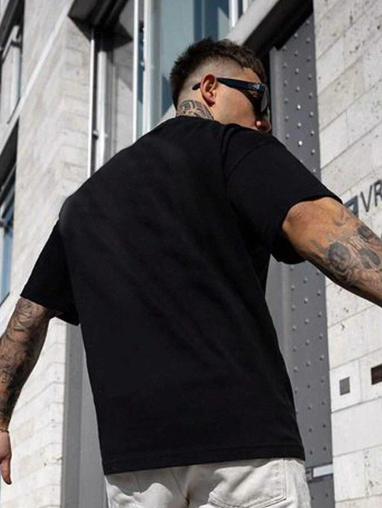 Faith Over Fear Mens Cotton T-shirt Luxury Brand Fashion Large Size Top Leisure Short Sleeve Street Clothing Classic New Arrival T-shirt 4XLT250318