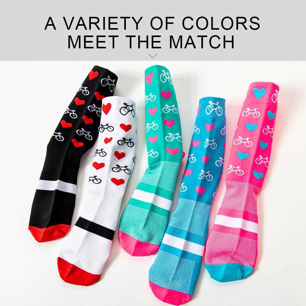 1 pair mens colorful happy socks Mens leisure Business dress socks Outdoor sports quick drying Breathable cycling in socks X250319