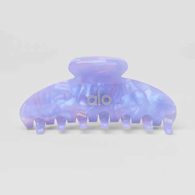 Hair Clips Barrettes Claw Shaped Clip Korean Edition Accessories Female Double Ears Hollow Acetate Grasp Rear Head Top Disc Tail H250318