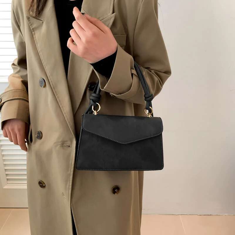 High Quality Women Soft Leather Flap Shoulder Bags Designer Purses Crossbody Bag Ladies Messenger Commuting Sac A Main
