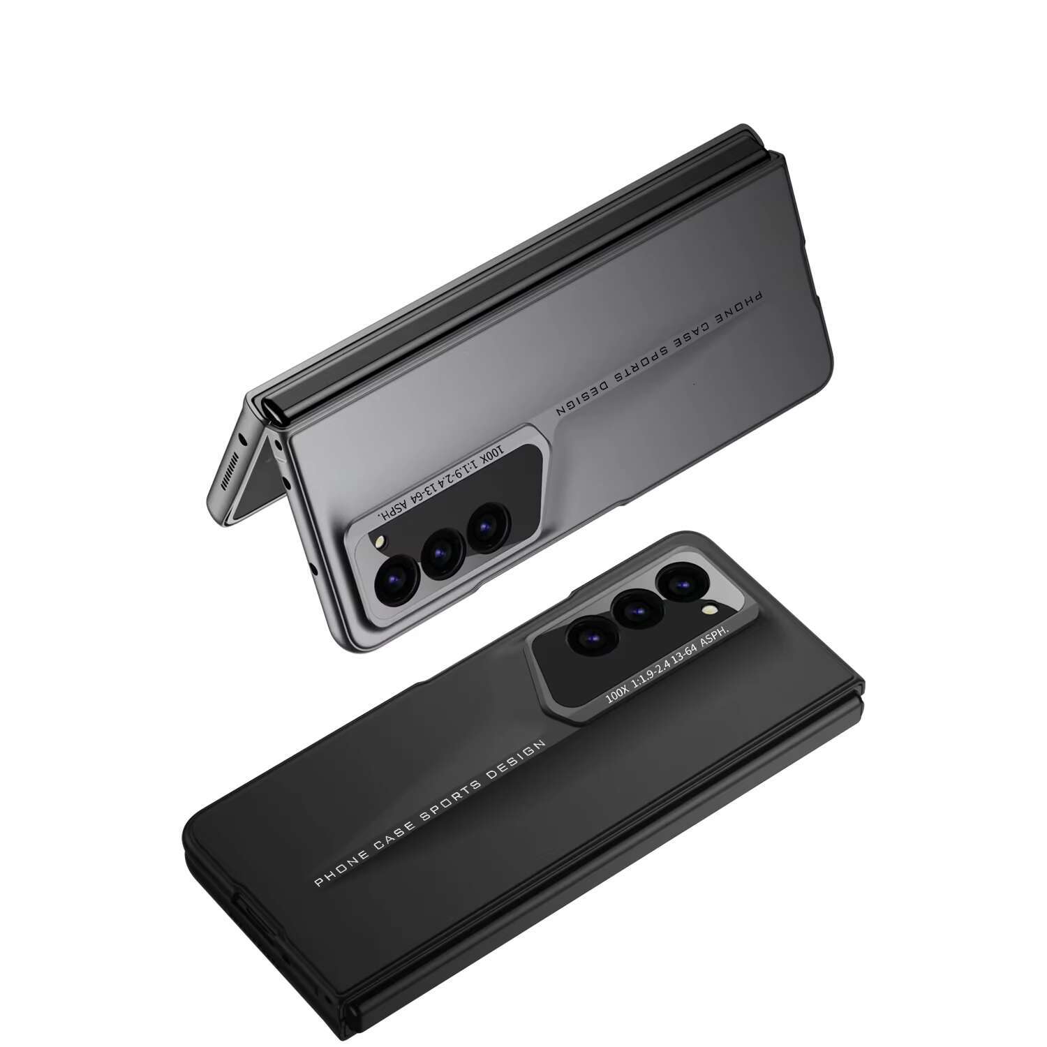 Fashion Cover Blade Super Thin Case for Samsung Galaxy Z Fold 6 5 Screen with Film Protection