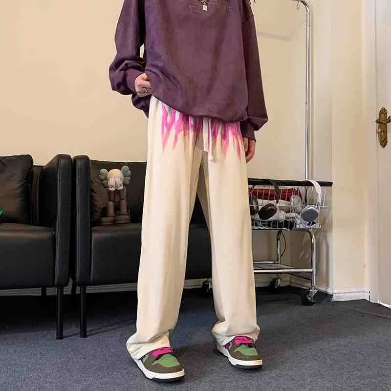 2025 New Spring Goth Letter Printed Pants For Men Hip Hop Fashion Baggy Trousers Joggers Y2K Streerwear Gym Sports Sweatpants X250319