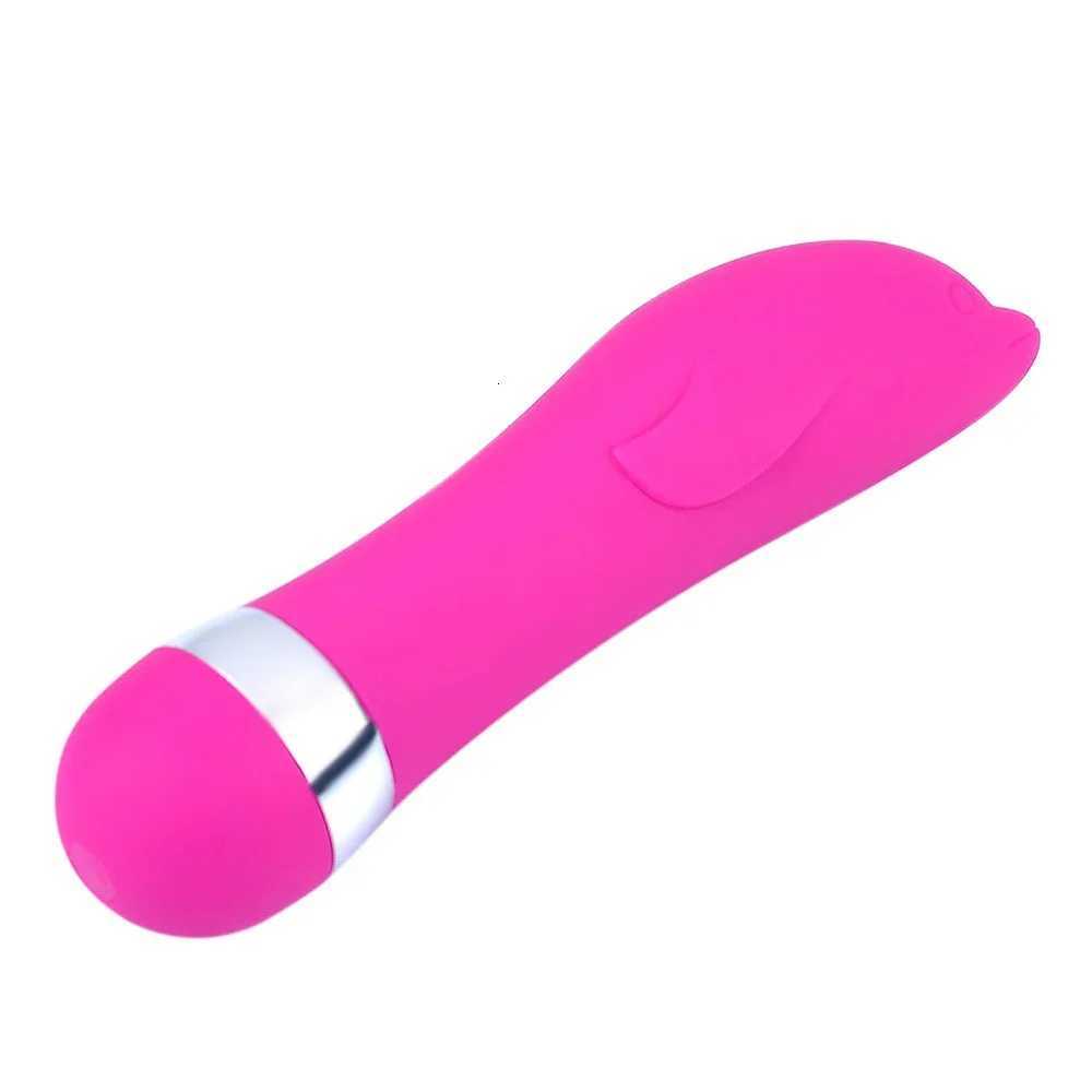 Multi speed vibrator mini AV vibrator G-Spot vibration fake penis sex click massager anal plug adult sex toy W250319