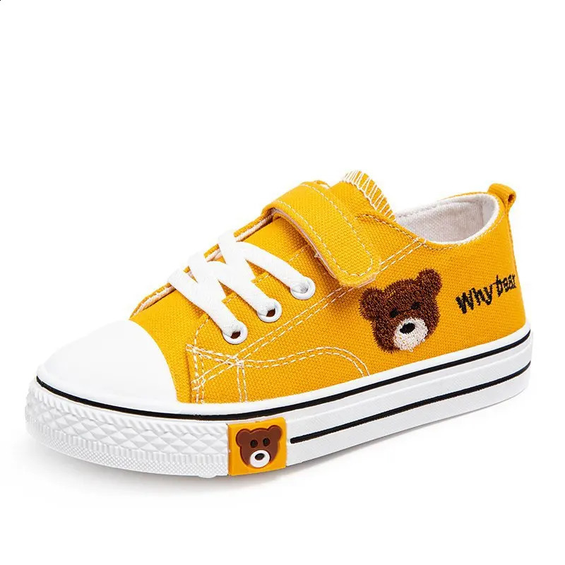 Mens and Womens Shoes Spring Childrens Canvas Shoes Little Girls Casual Board Shoes Boys Sports Small White Shoes 250319