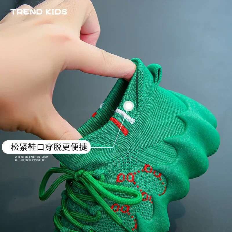 Skate Summer Sneakers Lightweight Soft Boys Girls Running Green Kids Baby Board shoe