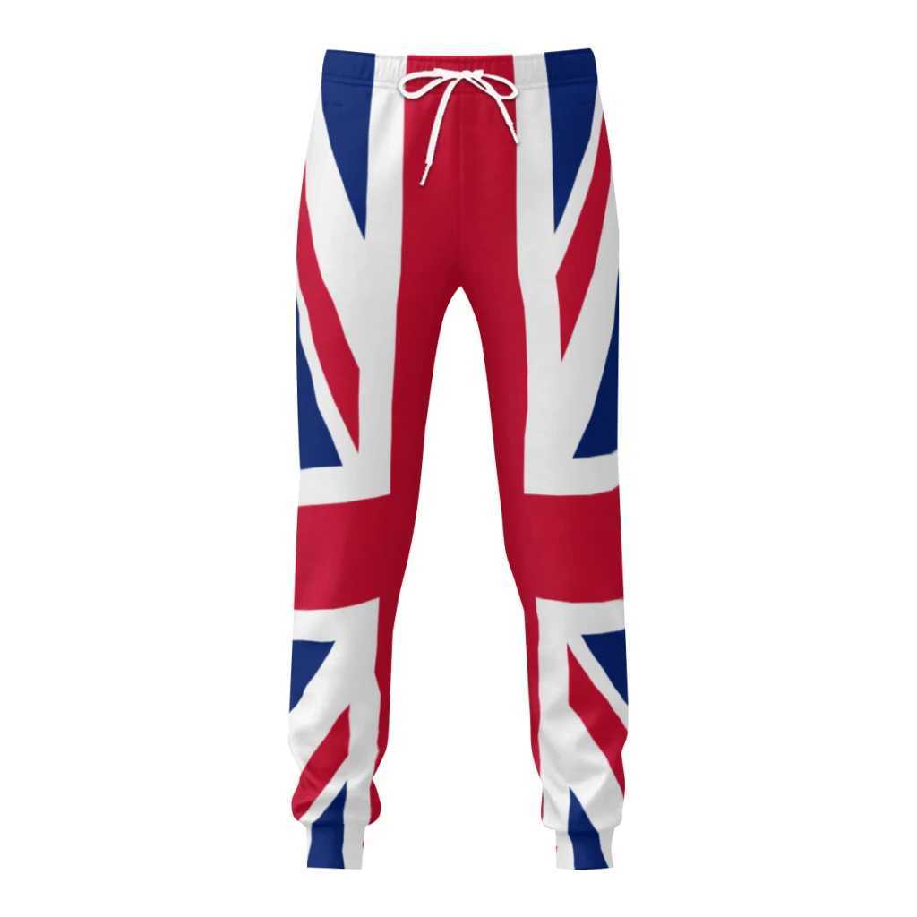 United Kingdom GB Flag Mens Sweatpants with Pockets Joggers for Men Sports Casual Sweat Pants With Drawstring X250319