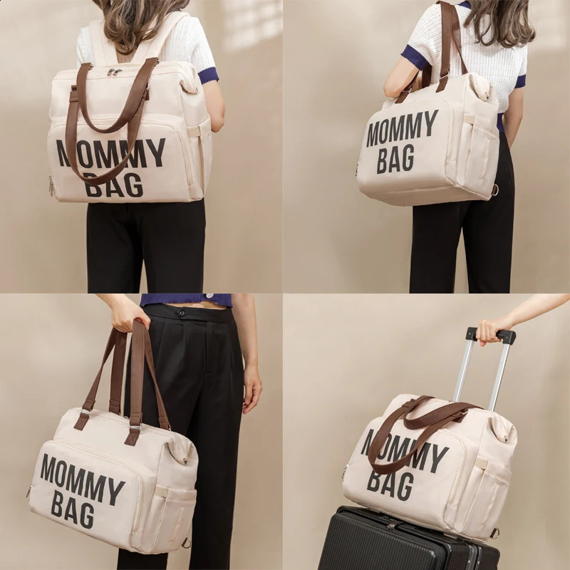 PANGDUBE 3pcs/set Mom Bag Large Capacity Diaper Bag Handbag Backpack for Father Baby Nappy Bag Maternity Bags Dad Backpack 250319
