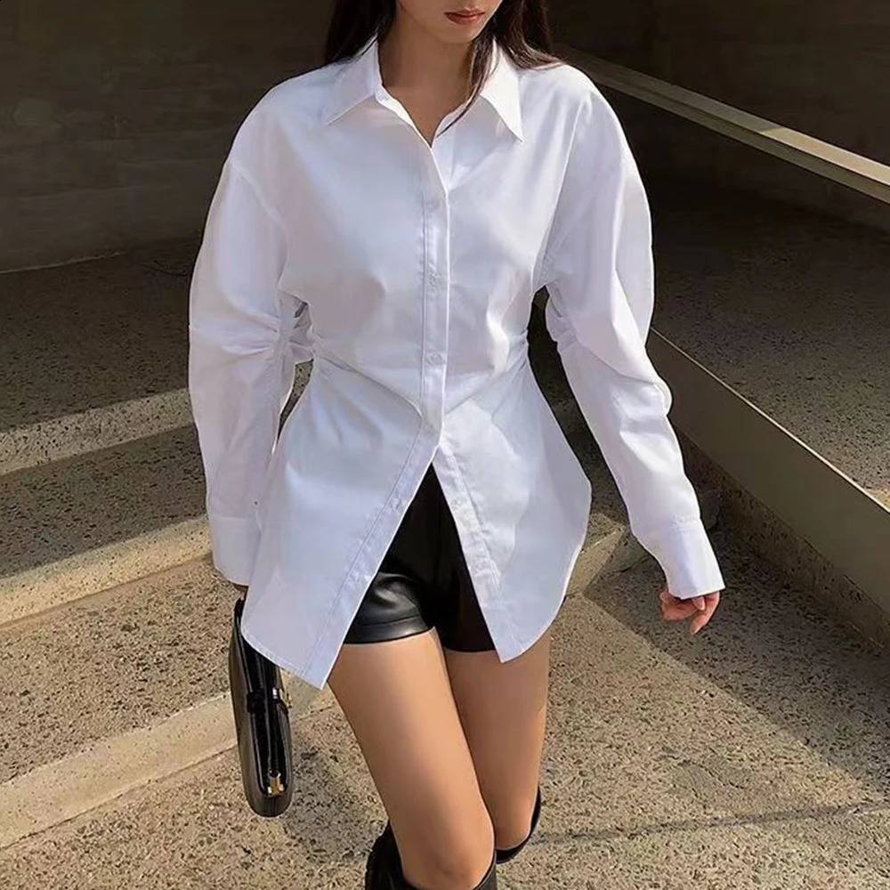Mia Muse Womens Autumn Shirt Fashion Comfortable Collar Long Sleeve Bow Business 250318