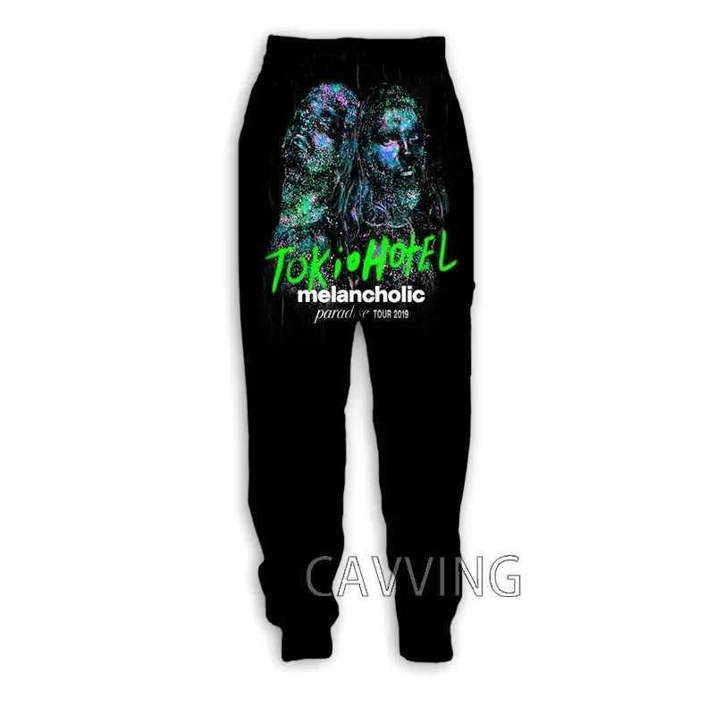 New Fashion Tokio Hotel Rock 3D Printed Casual Pants Sports Sweatpants Straight Pants Sweatpants Jogging Pants Trousers X250319