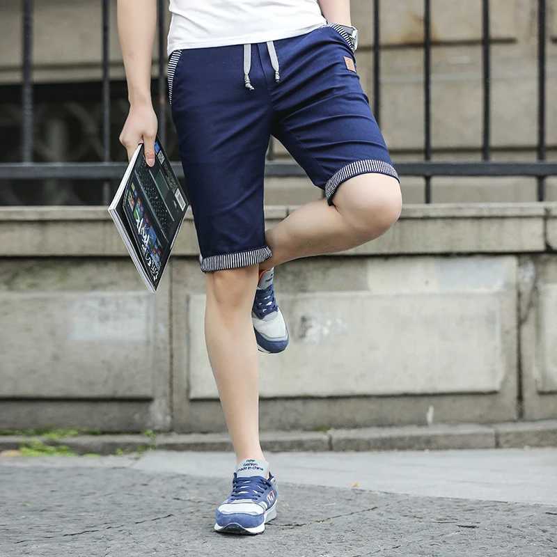 2023 Summer Mens Shopping Cotton Beach Shopping Elastic Waist Leisure Shopping Direct Shipping ABZ39 W250319